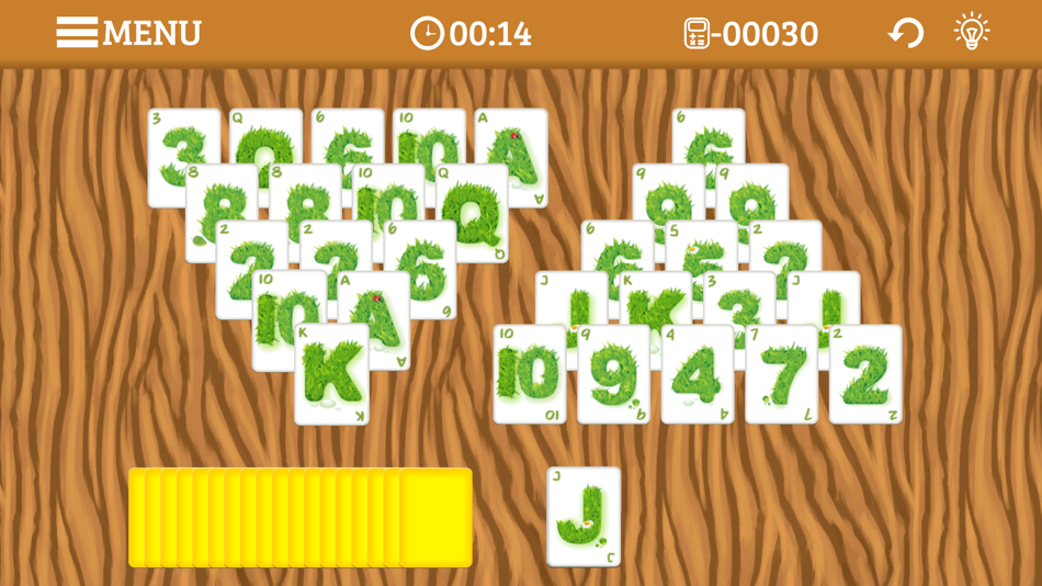 #3. Golf Solitaire Multiple (iOS) By: F Permadi