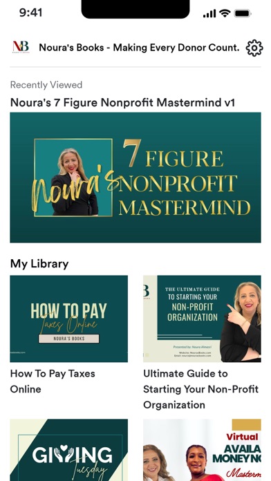 Noura's Books Screenshot
