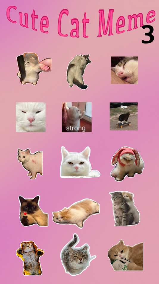 Cute Cat Meme 3 - 1.1 - (iOS)
