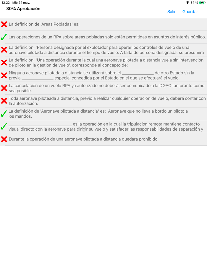 Preparate RPAS Examen DGAC CL