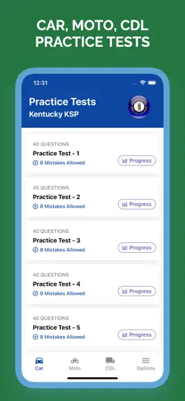 Game screenshot Kentucky KY KSP Permit Test mod apk