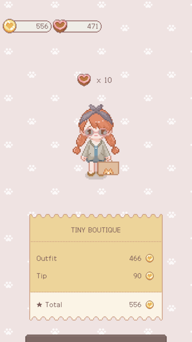 Tiny Boutique : Fashion Game Screenshot