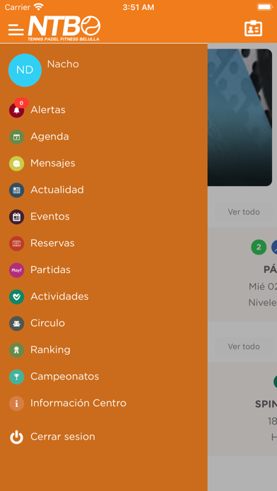 Nou Tenis Padel Belulla Screenshot
