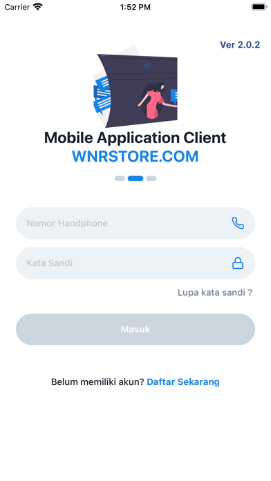 WNRStore Mobile Screenshot