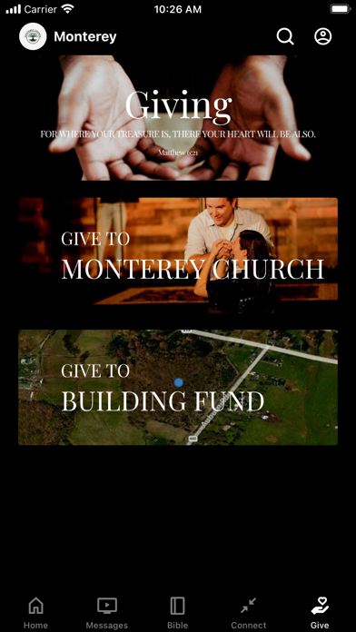 Monterey Church Virginia Screenshot