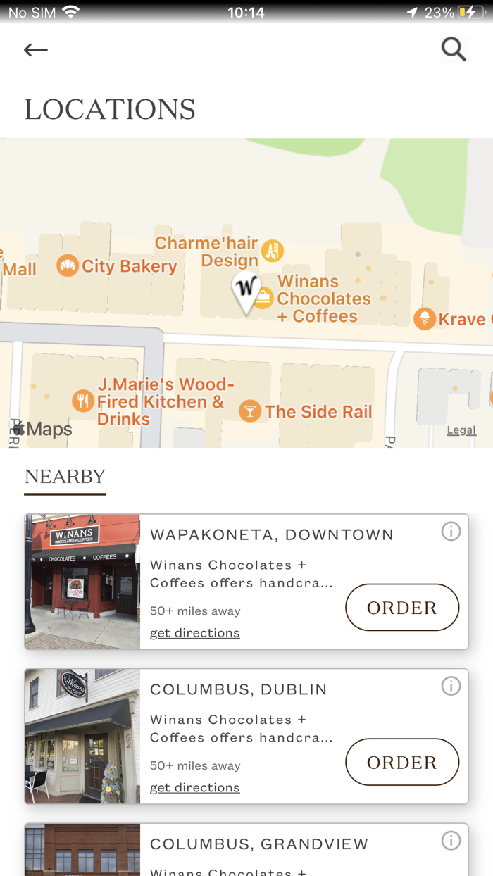 Winans Coffee and Chocolate