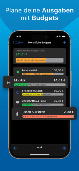 ‎Outbank: Banking & Finanzen Screenshot