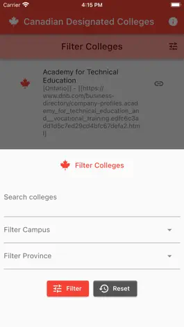 Game screenshot Canadian Designated Colleges apk