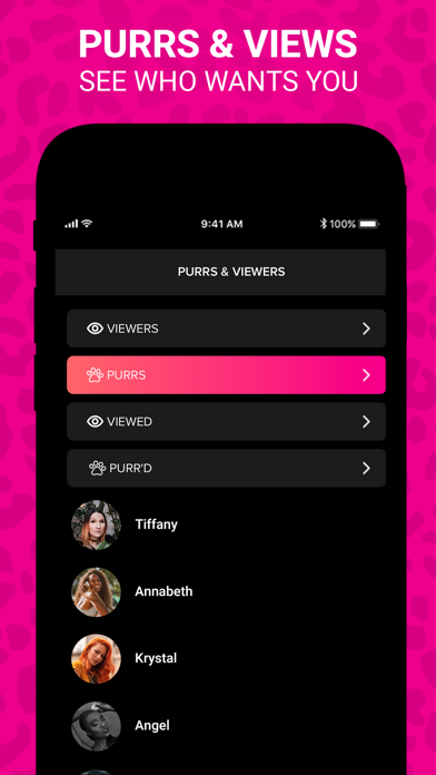 MeowChowNow: Lesbian Dating Screenshot
