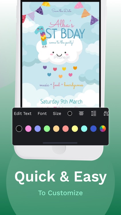 Party Invitation Cards Maker + by DO HONG CHIEN