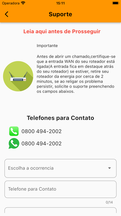 Bllu Telecom Screenshot