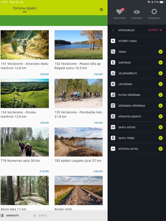 Screenshot #4 pour Dabas Tūrisms