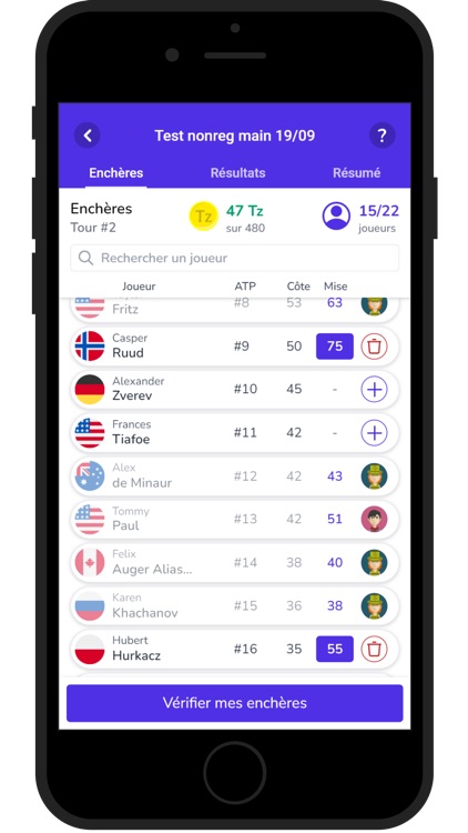 WETENNIX Fantasy Tennis