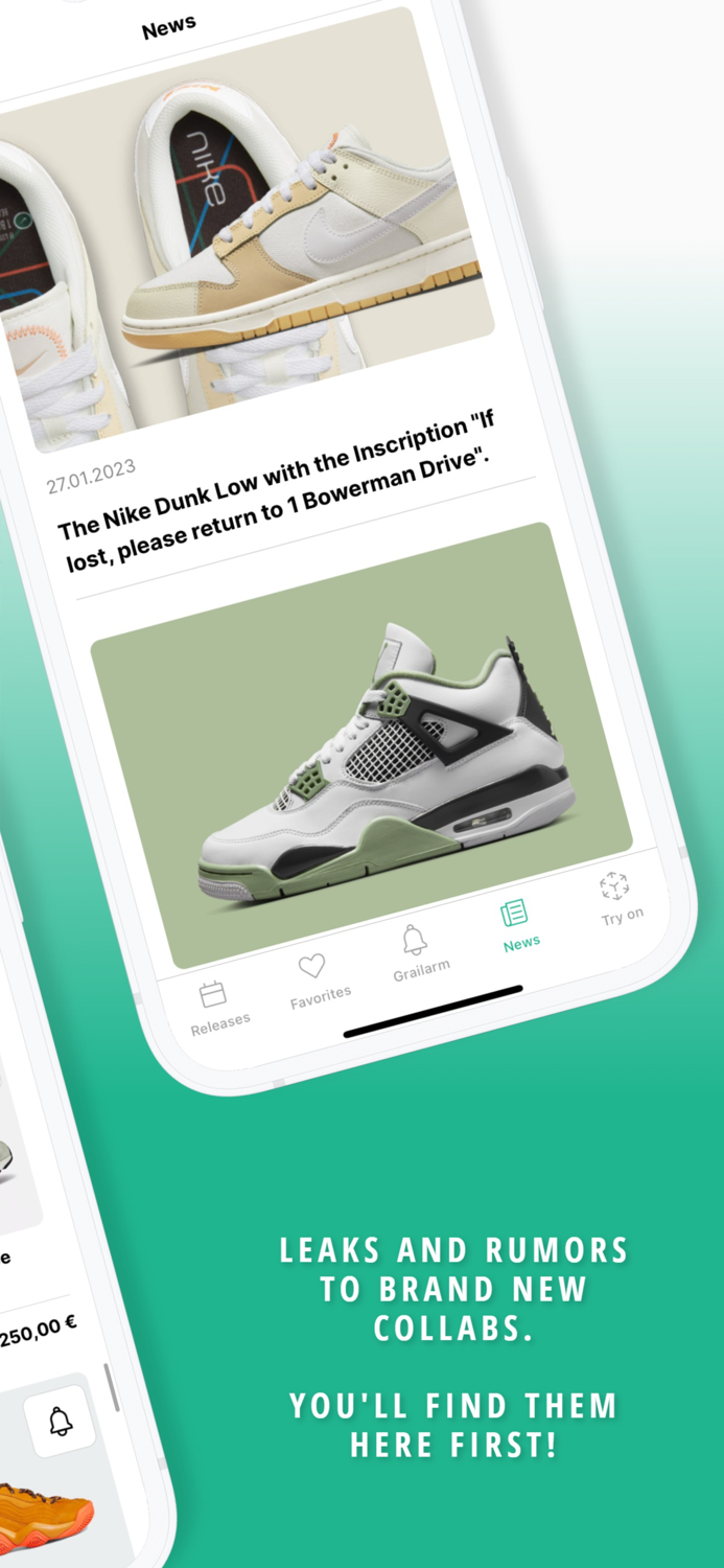 Grailify - Sneaker Releases