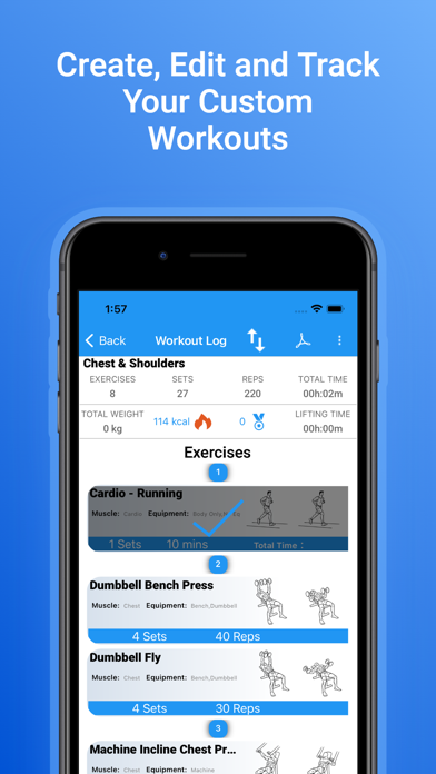 myWorkout-Fitness & Training Screenshot