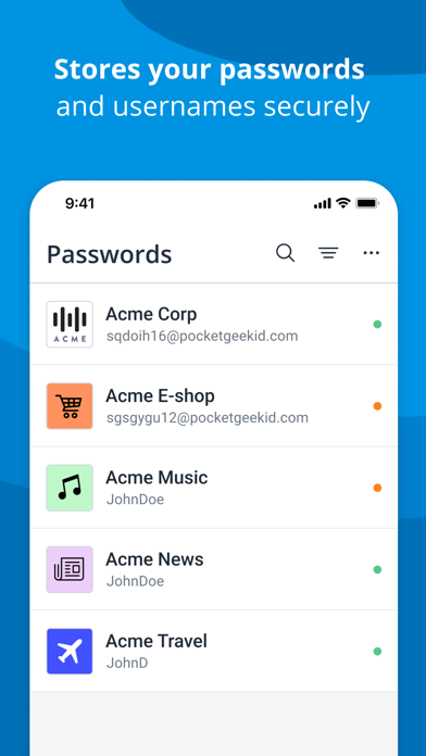 Pocket Geek Privacy Screenshot