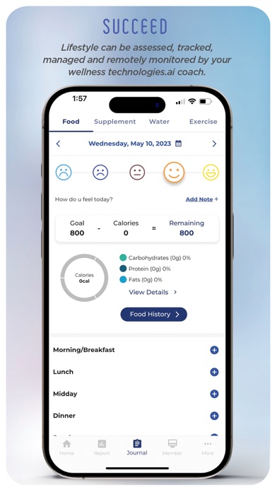 Wellness Technologies.ai Screenshot