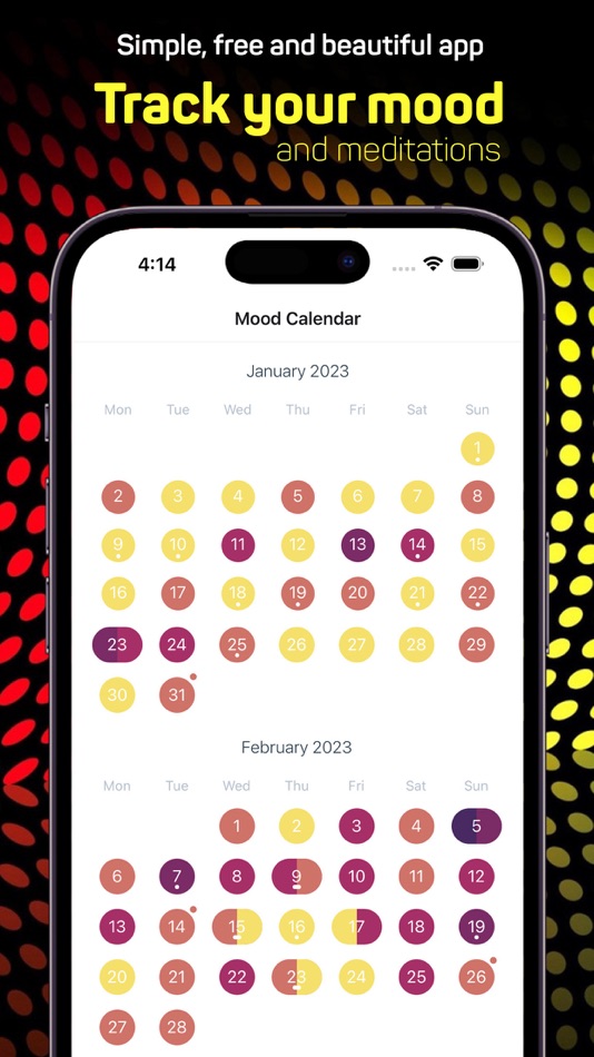 #1. Day by day — mood tracker (iOS) 来自: Taras Pashchanka