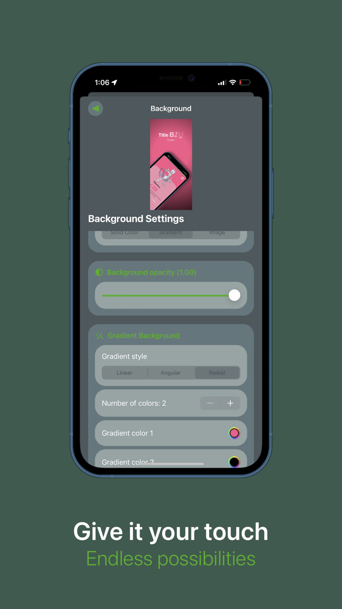 Screenly - Mockup Screenshots