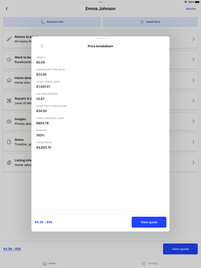 Hoist Sales for Painters