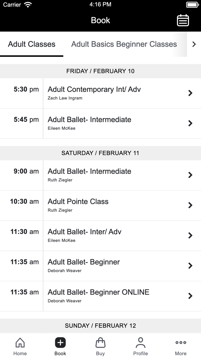 Contemporary Ballet Dallas Sch