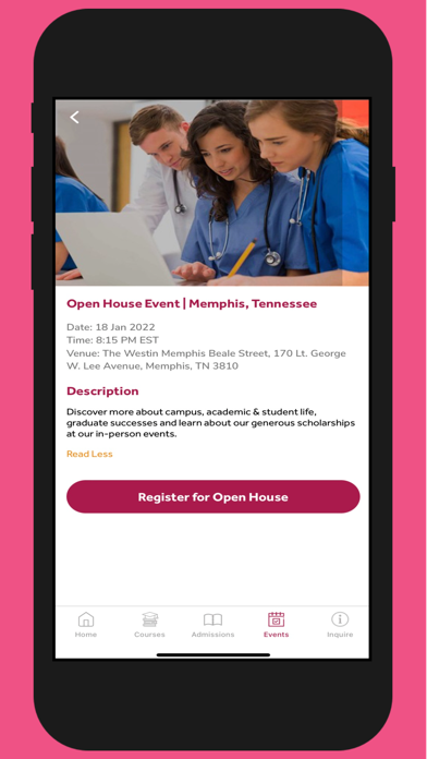Medical University of Americas Screenshot