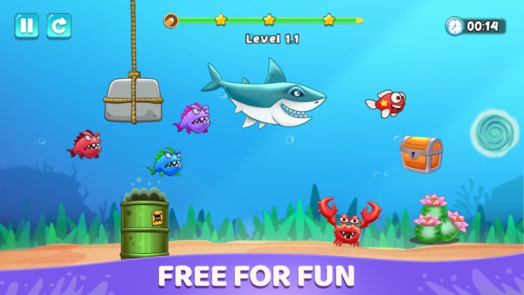 Fish Journey: Draw to Save screenshot-7