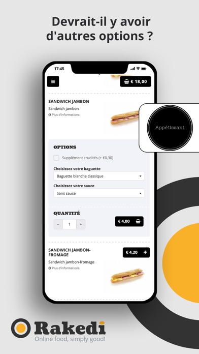 Sandwicherie Appetissant Screenshot