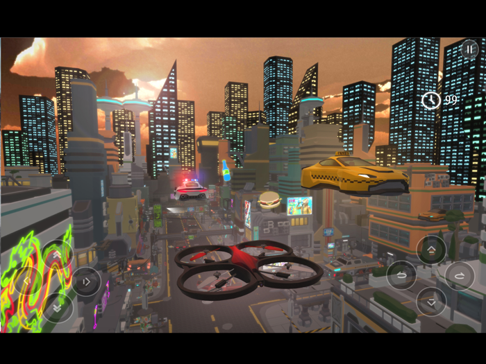 Flight Quadcopter Drone Sim