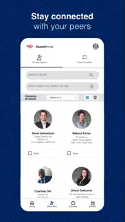 bank of america alumni network iphone screenshot 4