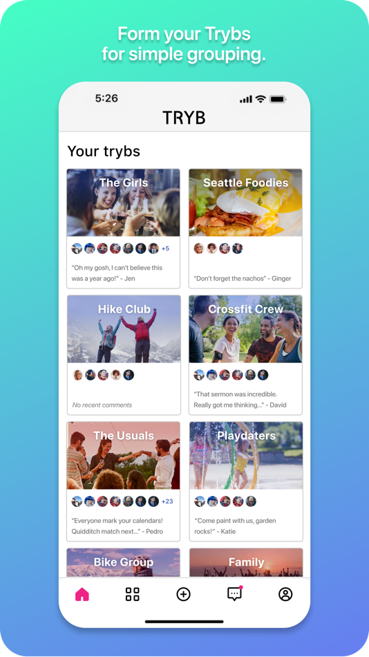 #2. Tryb - Make Plans & Hang Out (iOS) Podle: Tryb