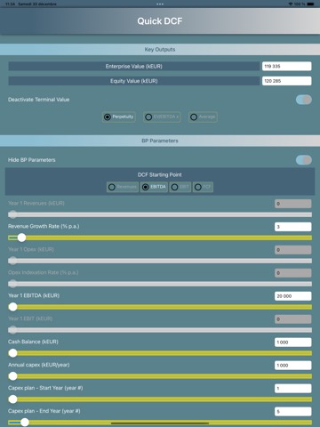 DCF Valuation Toolのおすすめ画像1