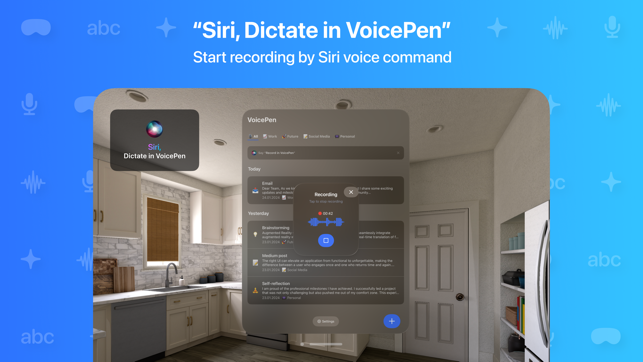 ‎Speech to Text – VoicePen AI Screenshot