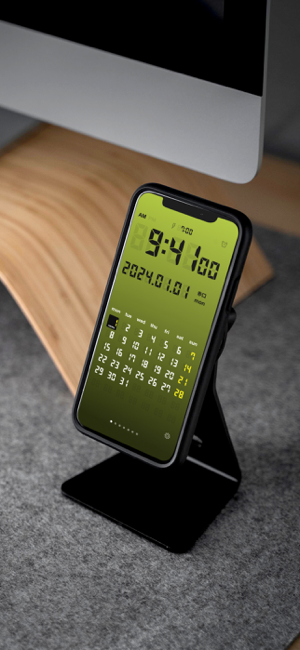 LCD Clock - Clock & Calendar Screenshot