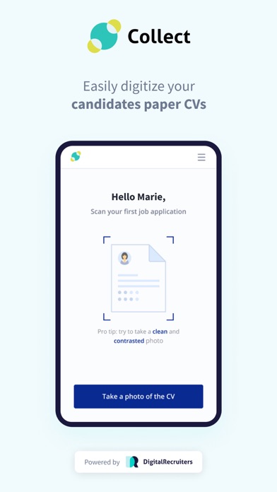 Collect - DigitalRecruiters Screenshot
