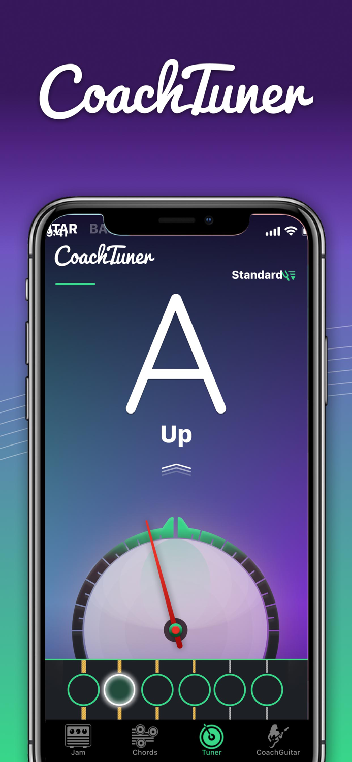 Guitar Tuner Easy tune chords