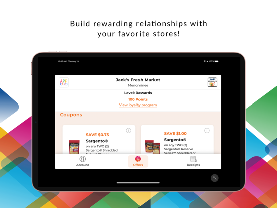 Screenshot #4 pour AppCard - Buy. Earn. Redeem.