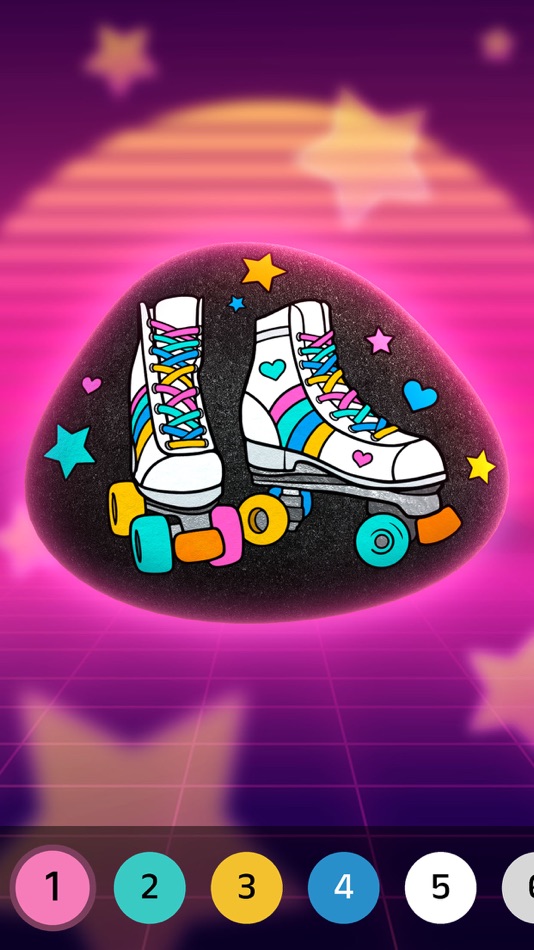 #3. Rock Art - 3D Color by Number (iOS) 由: Dramaton LTD