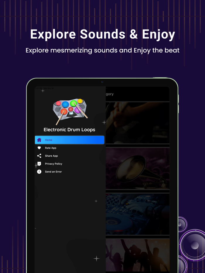 Electro Drum Groove  Music