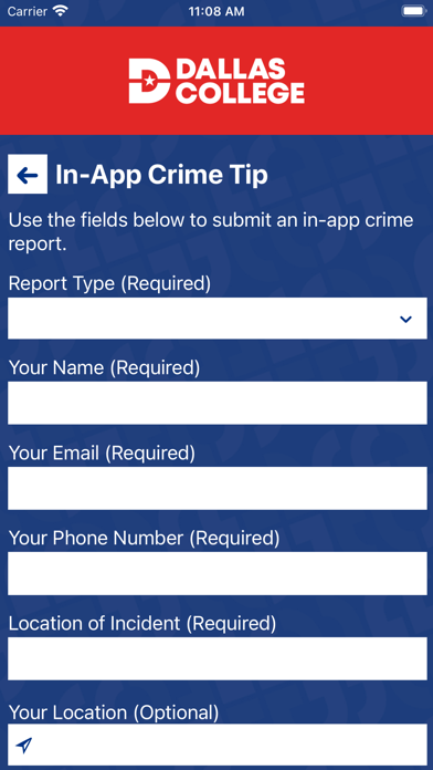 Dallas College Safety Screenshot