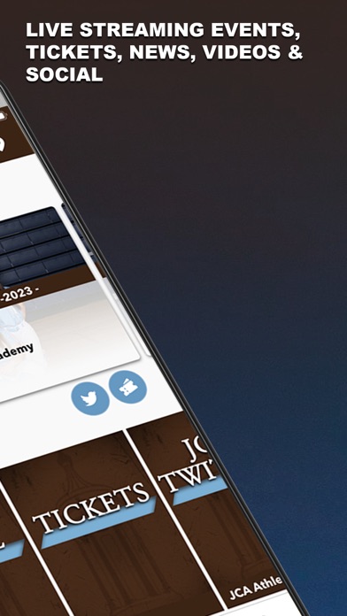 JCA Athletics Screenshot