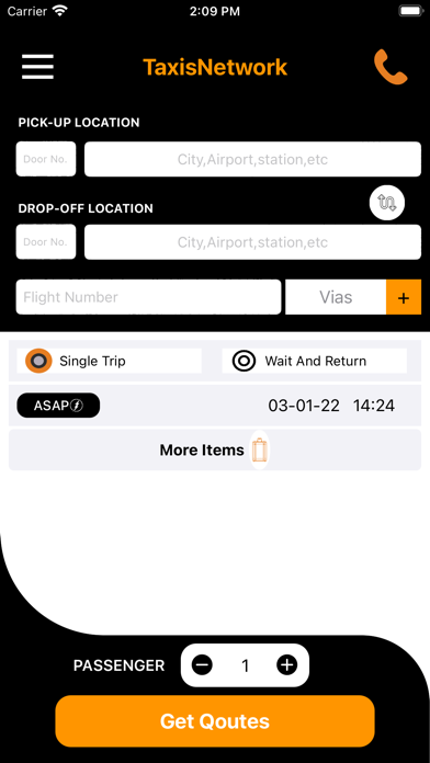 Screenshot #1 pour TaxisNetwork