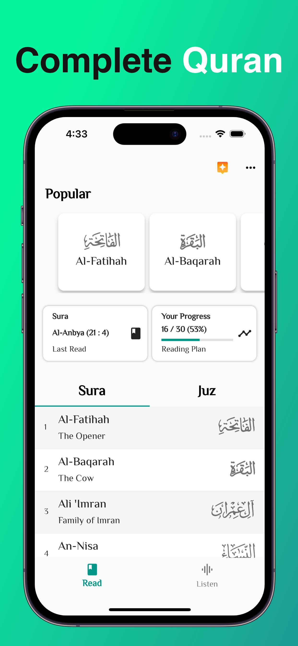 Al Quran Pro by Muslimeen