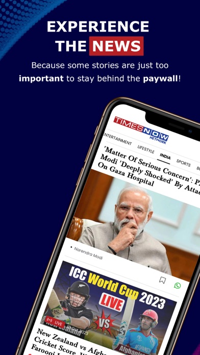 Screenshot #1 pour Times Now Network