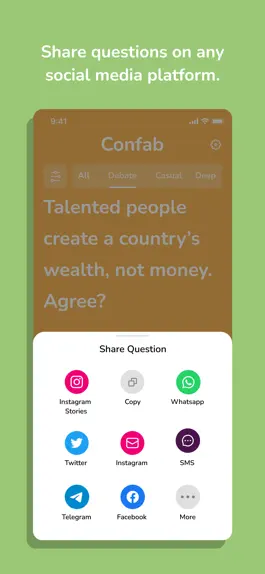 Game screenshot Confab - Let's Talk hack