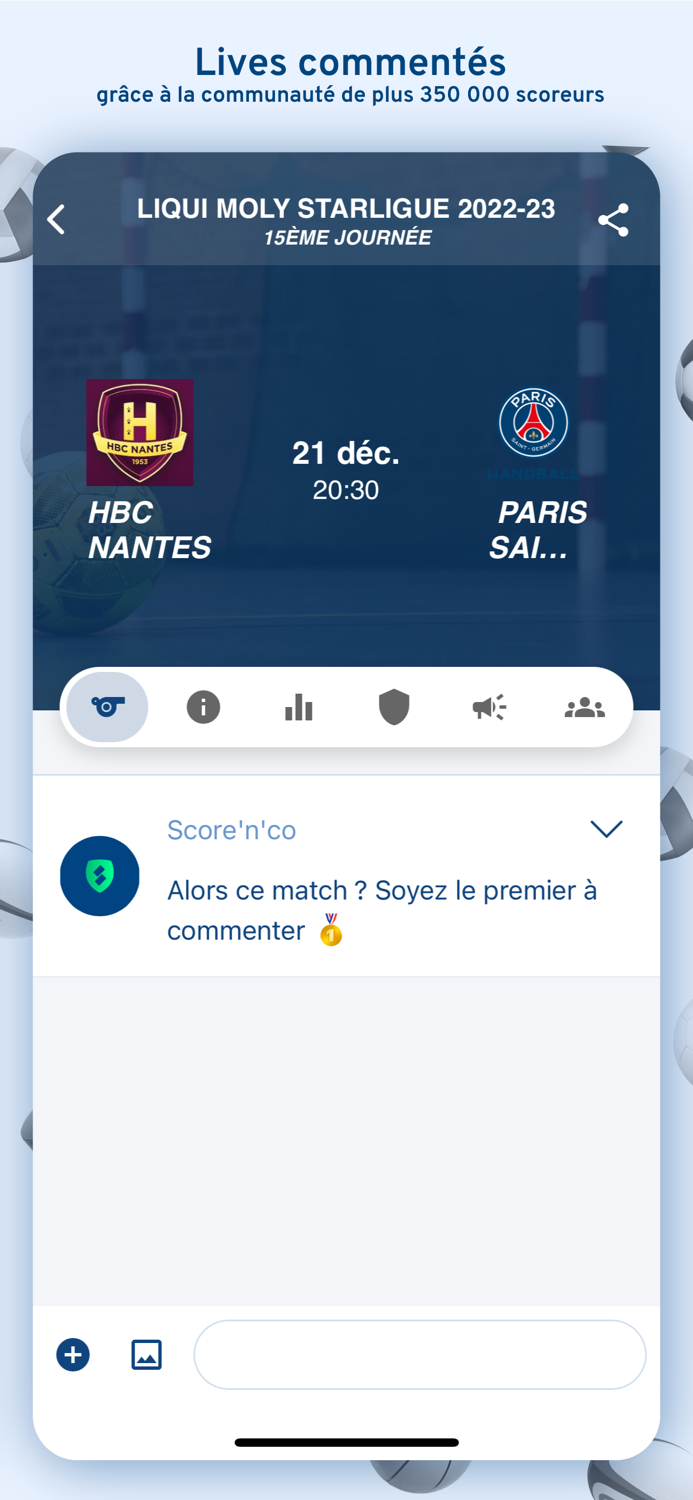 Scorenco - Sport en direct