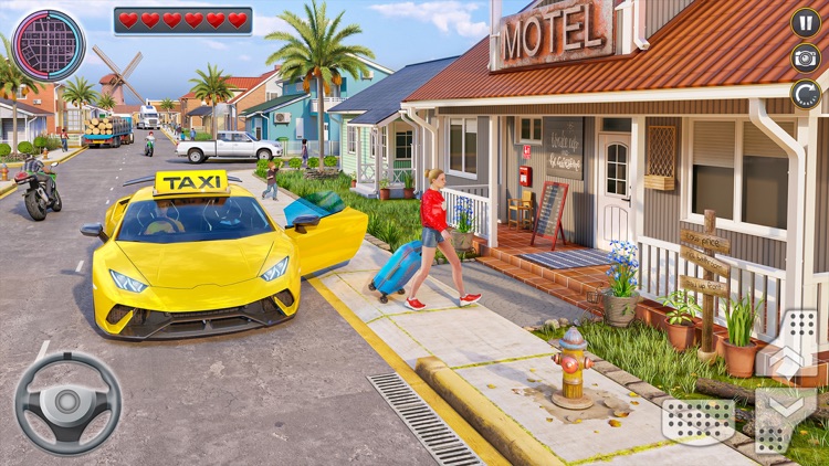 Radio Taxi Driving Game 2021 screenshot-6