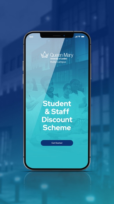 Queen Mary Discount Scheme Screenshot