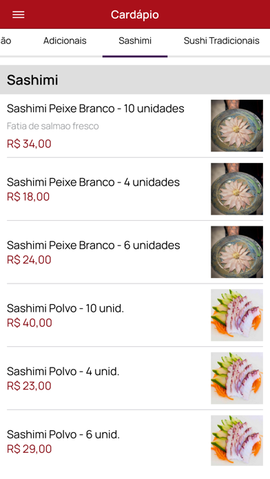 Restaurante Tsuki Paraopeba Screenshot