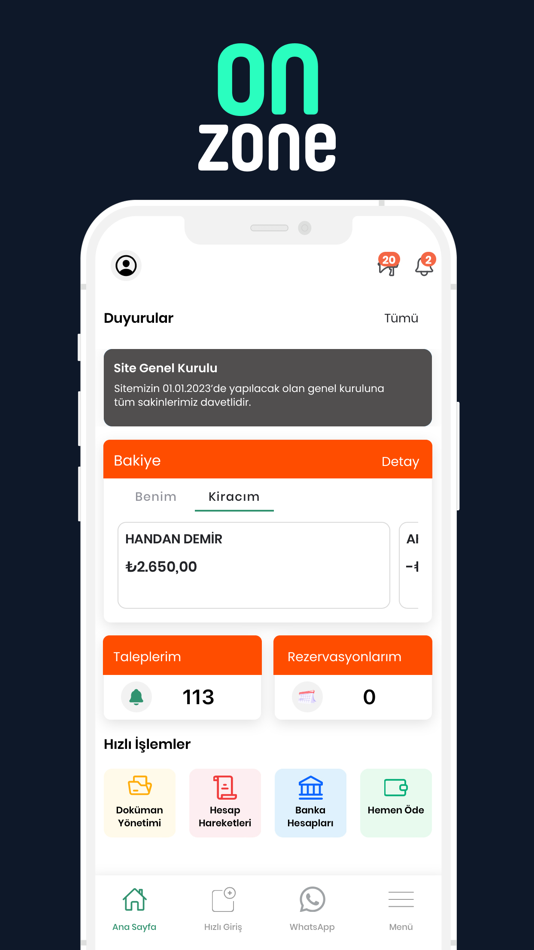 #1. Onzone (iOS) 由: SENYONET YAZILIM ANONIM SIRKETI